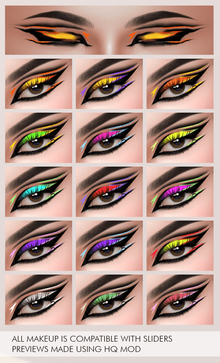 Галерея мода Набор для макияжа глаз и губ Faris Makeup #2